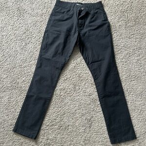 Men Kirkland Black tech Pants